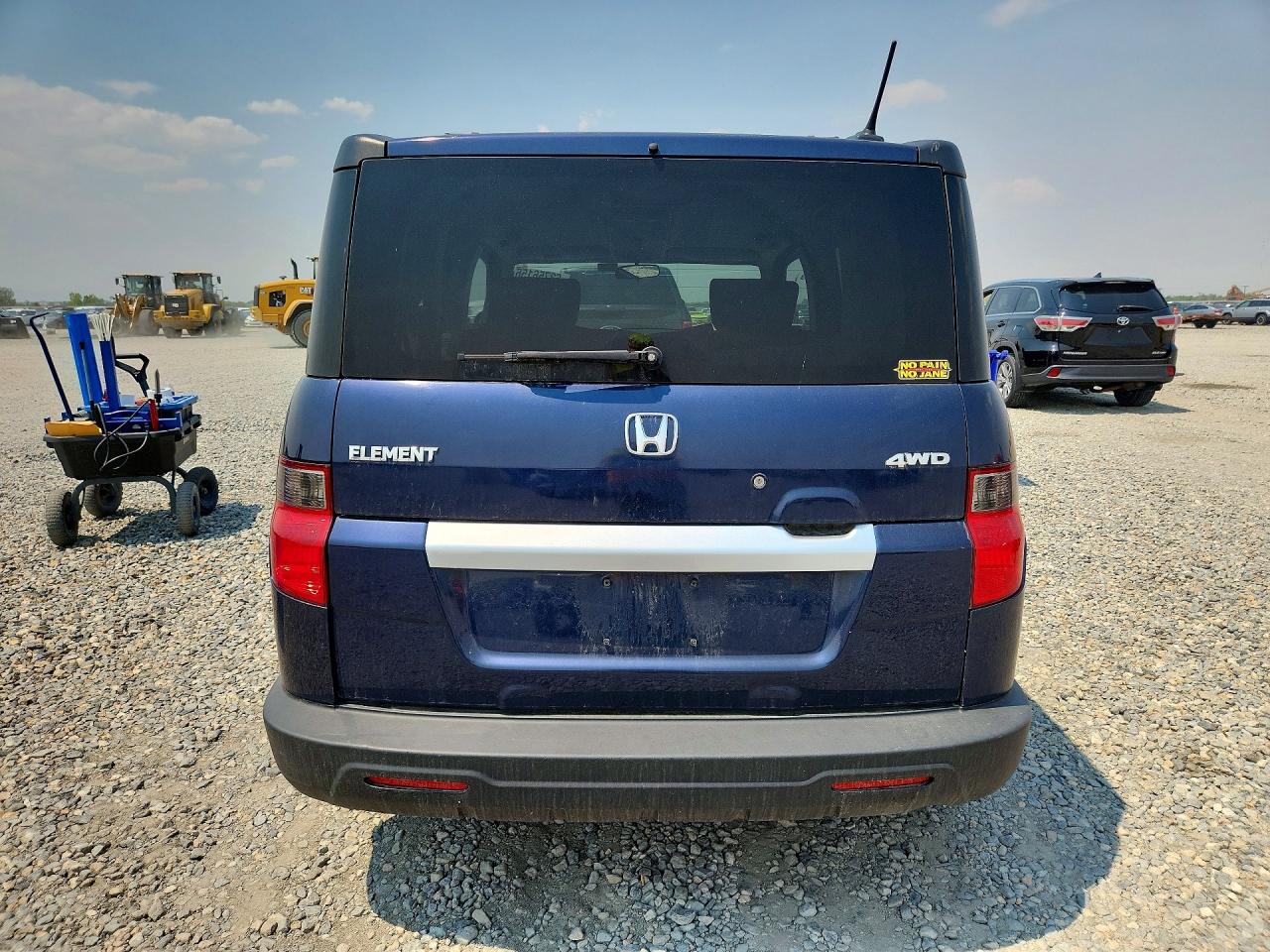 2009 Honda Element Ex Blue vin: 5J6YH287X9L005575