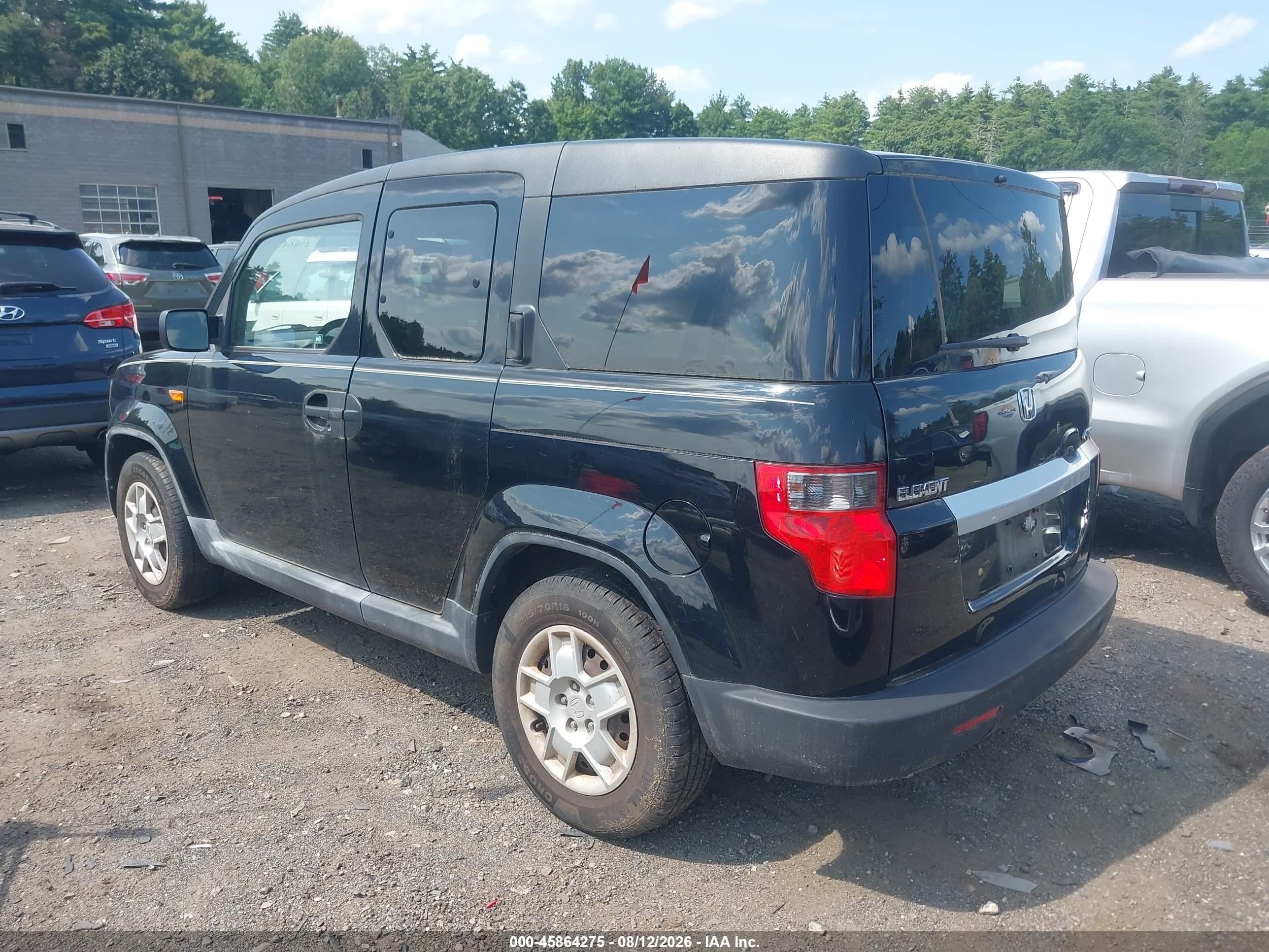 2011 Honda Element Lx Black vin: 5J6YH2H30BL007189