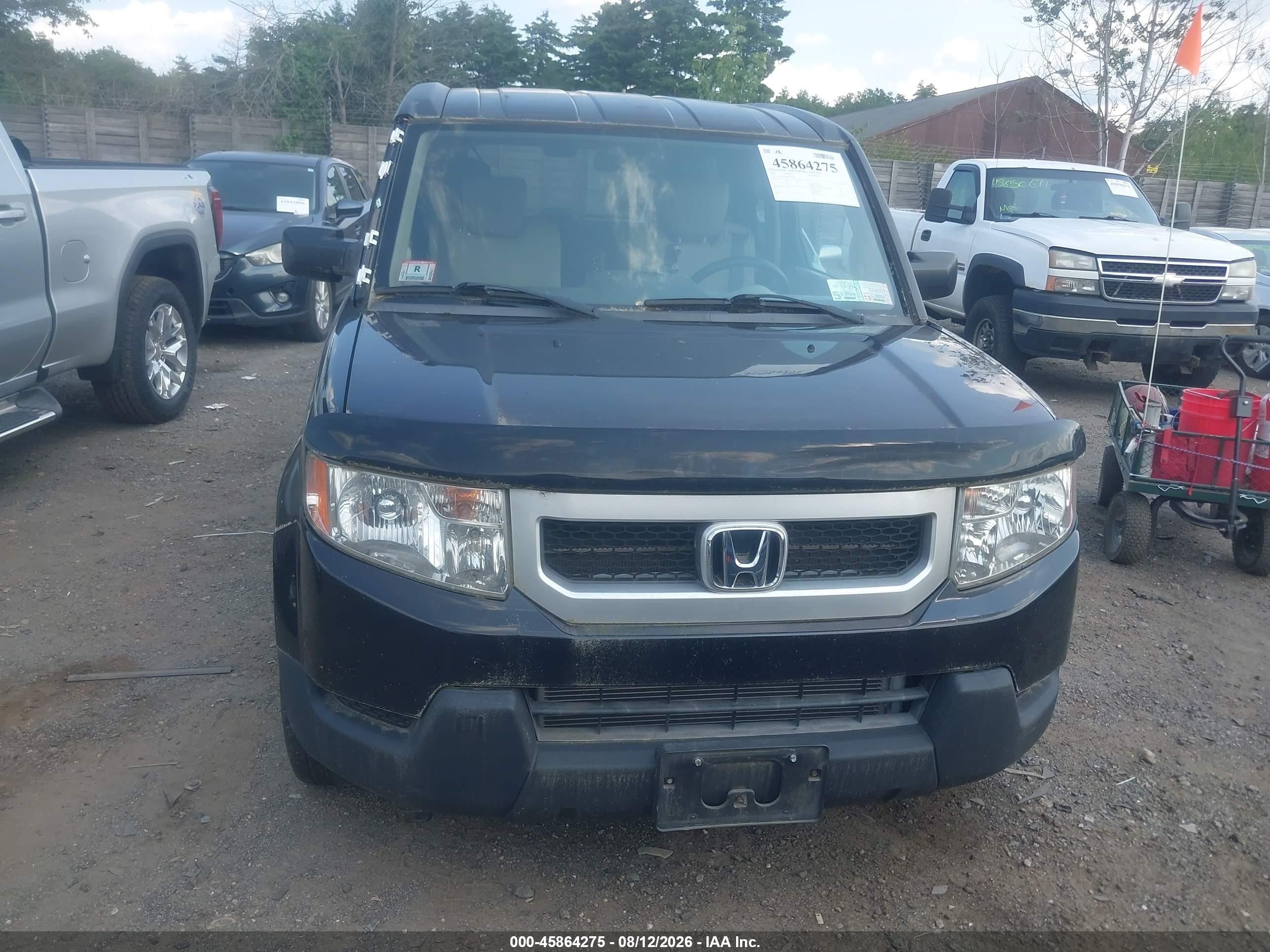 2011 Honda Element Lx Black vin: 5J6YH2H30BL007189