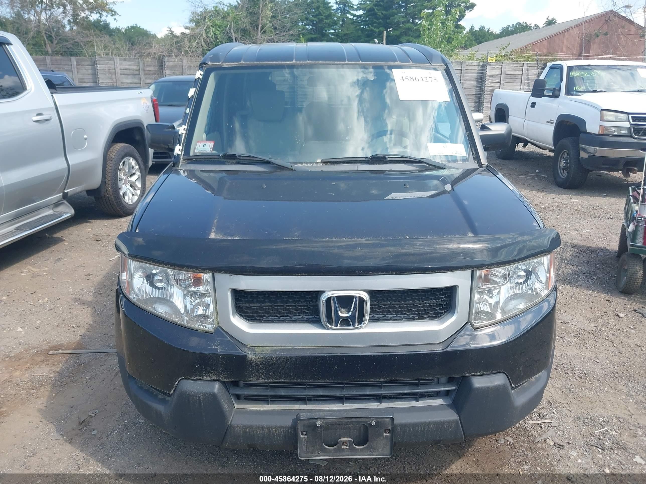 2011 Honda Element Lx Black vin: 5J6YH2H30BL007189