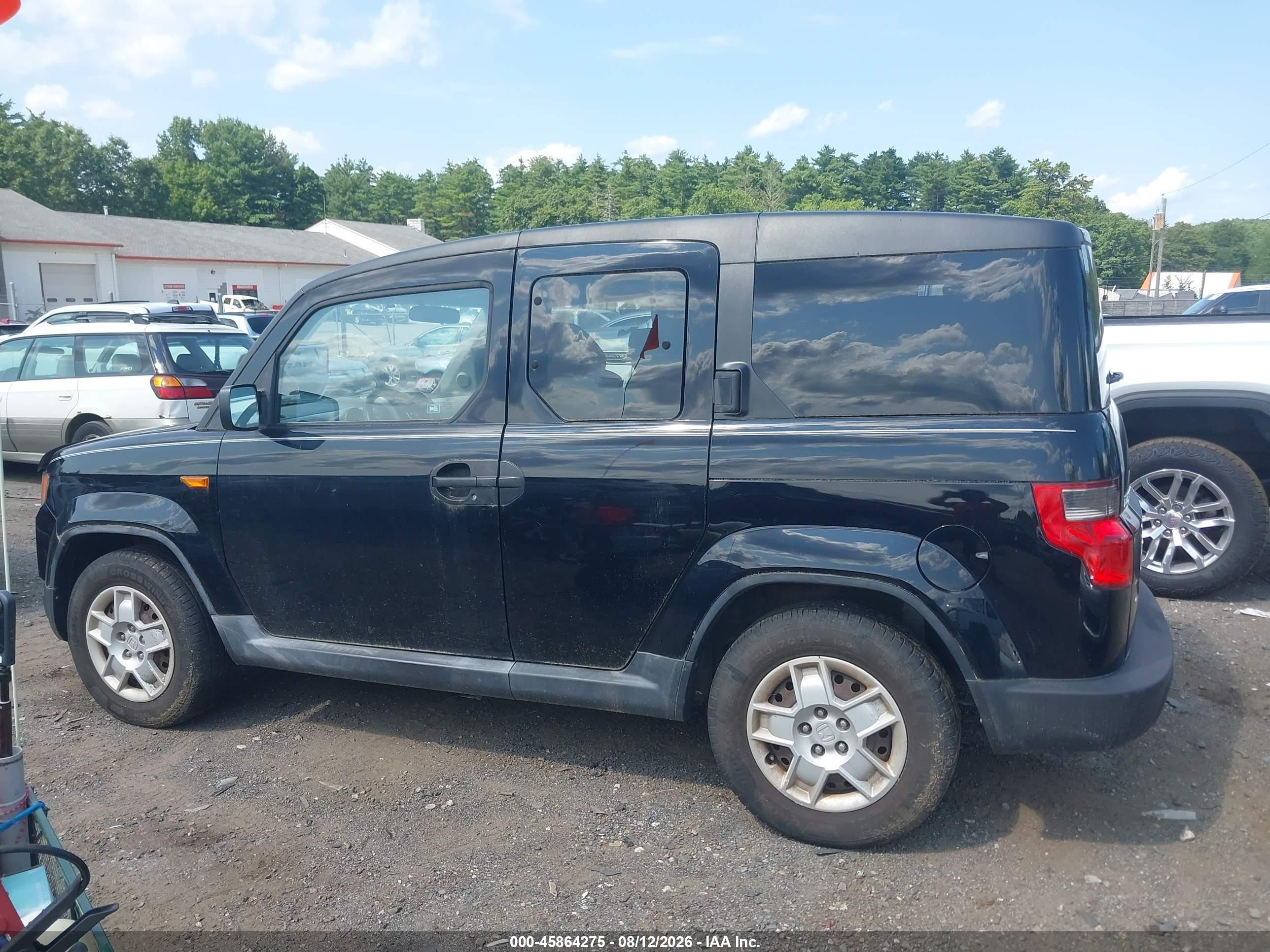 2011 Honda Element Lx Black vin: 5J6YH2H30BL007189