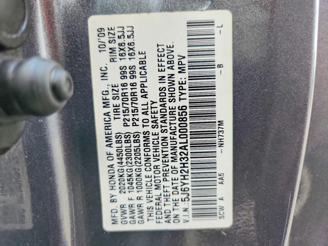 2010 Honda Element Lx Silver vin: 5J6YH2H32AL000856