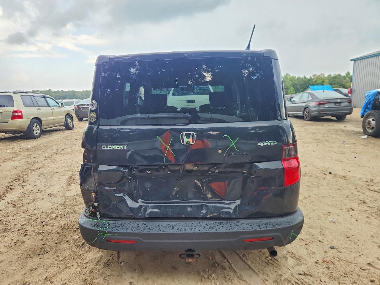 2011 Honda Element Lx Черный vin: 5J6YH2H34BL000200