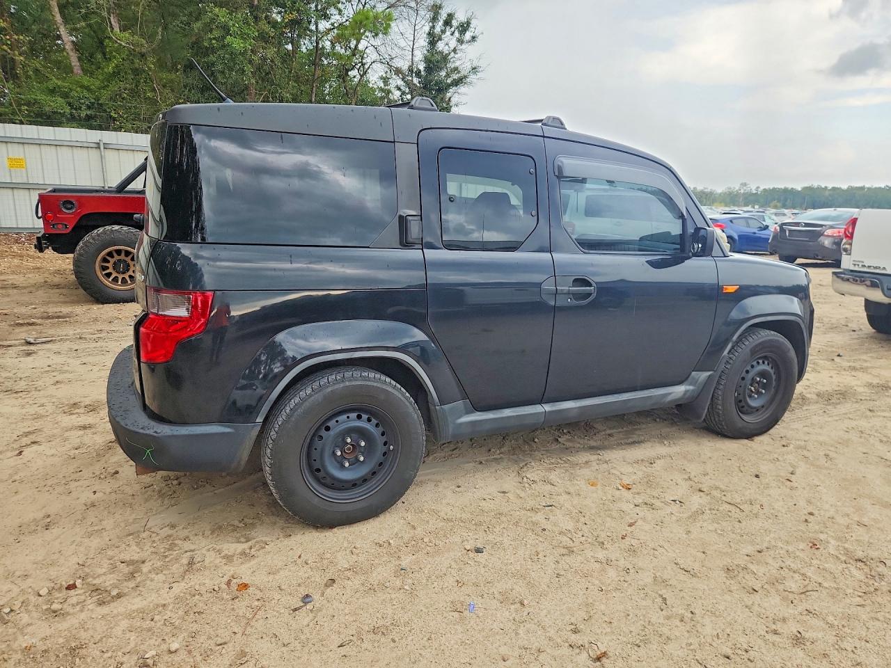 2011 Honda Element Lx Черный vin: 5J6YH2H34BL000200