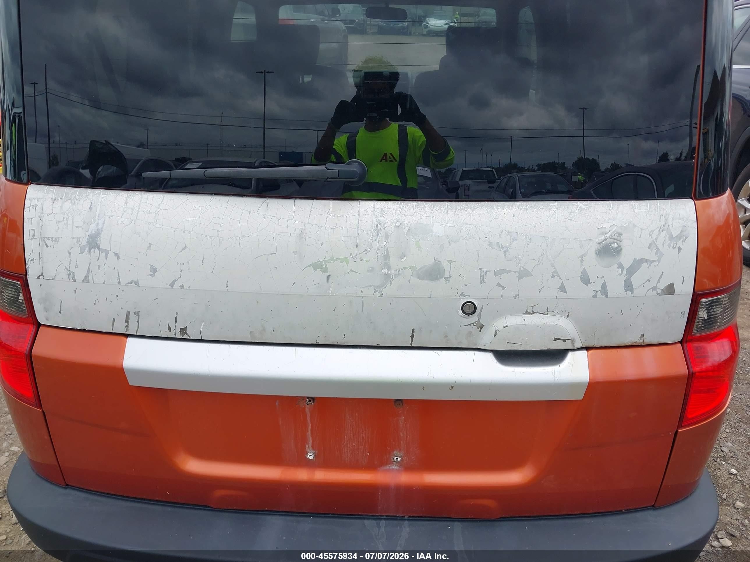 2010 Honda Element Lx Оранжевый vin: 5J6YH2H37AL003509