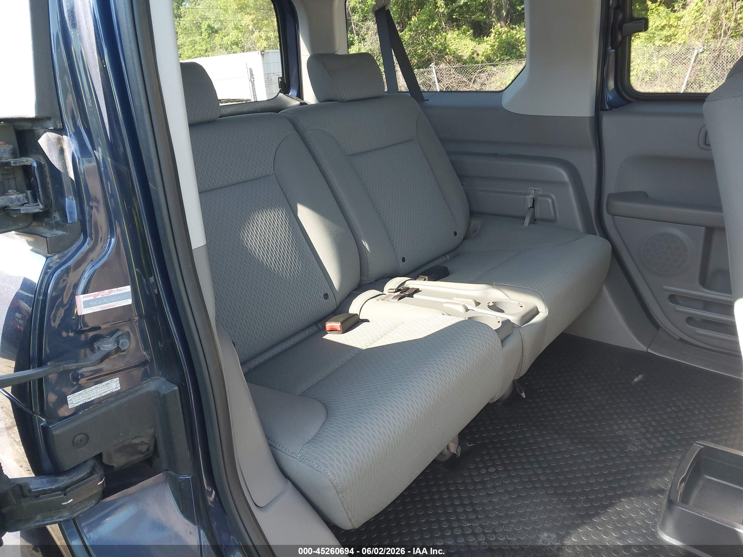 2010 Honda Element Lx Blue vin: 5J6YH2H38AL003762