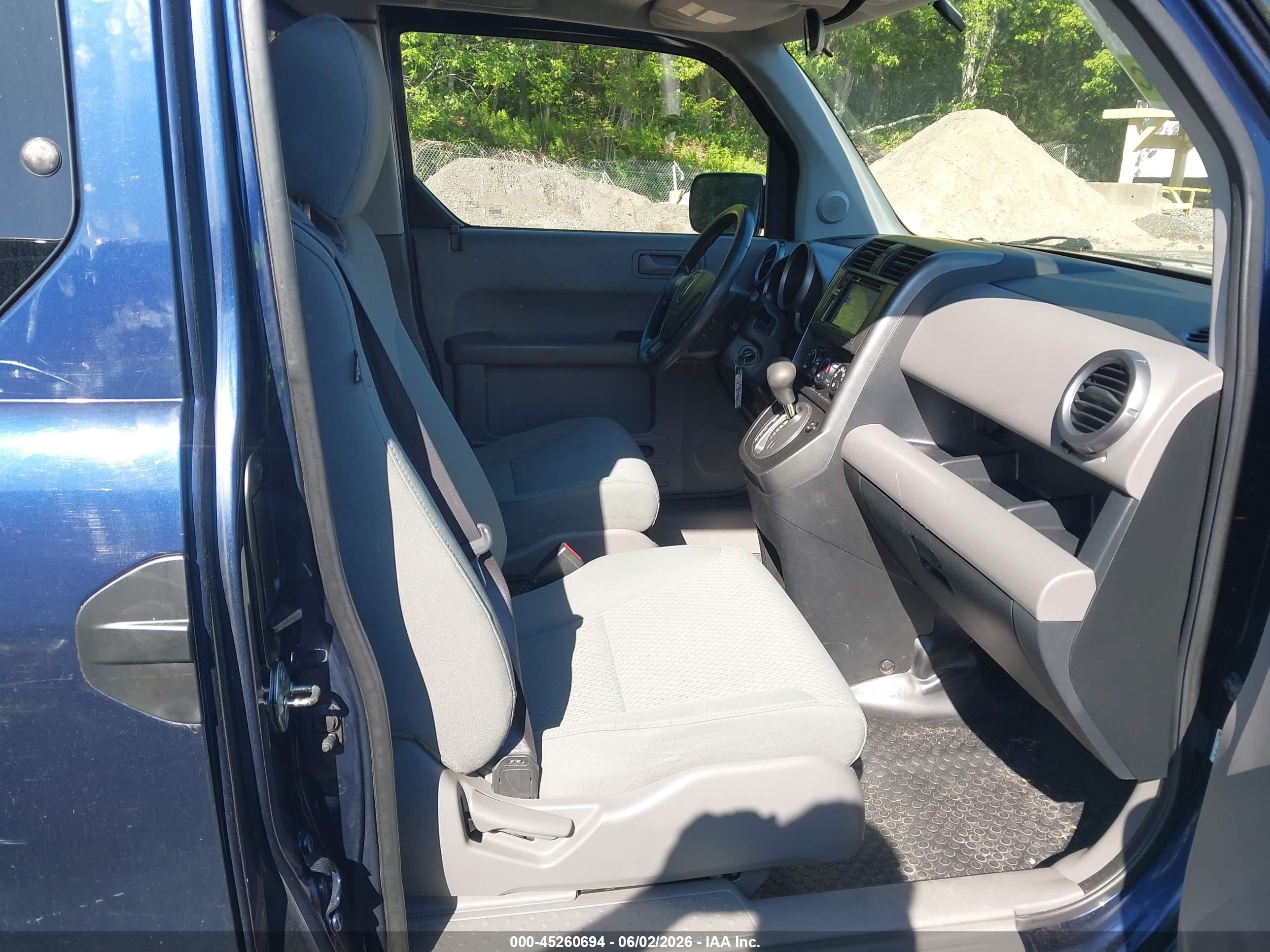 2010 Honda Element Lx Blue vin: 5J6YH2H38AL003762