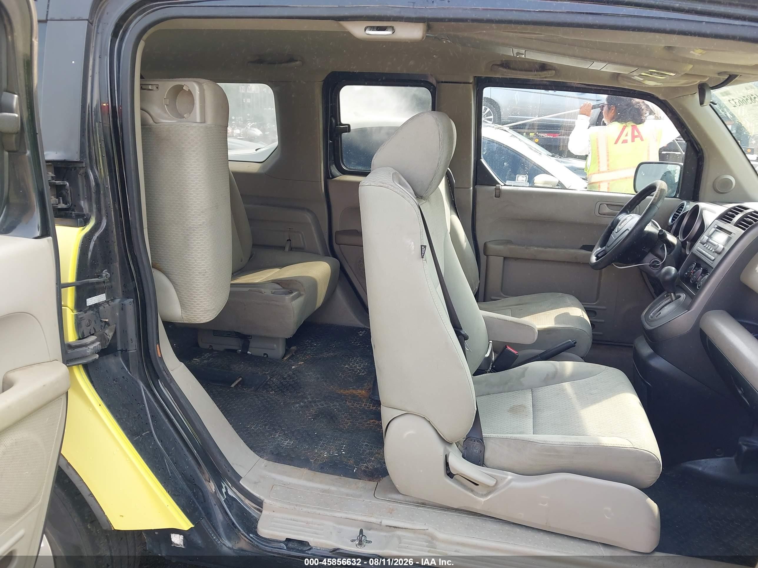 2010 Honda Element Ex Yellow vin: 5J6YH2H70AL006125