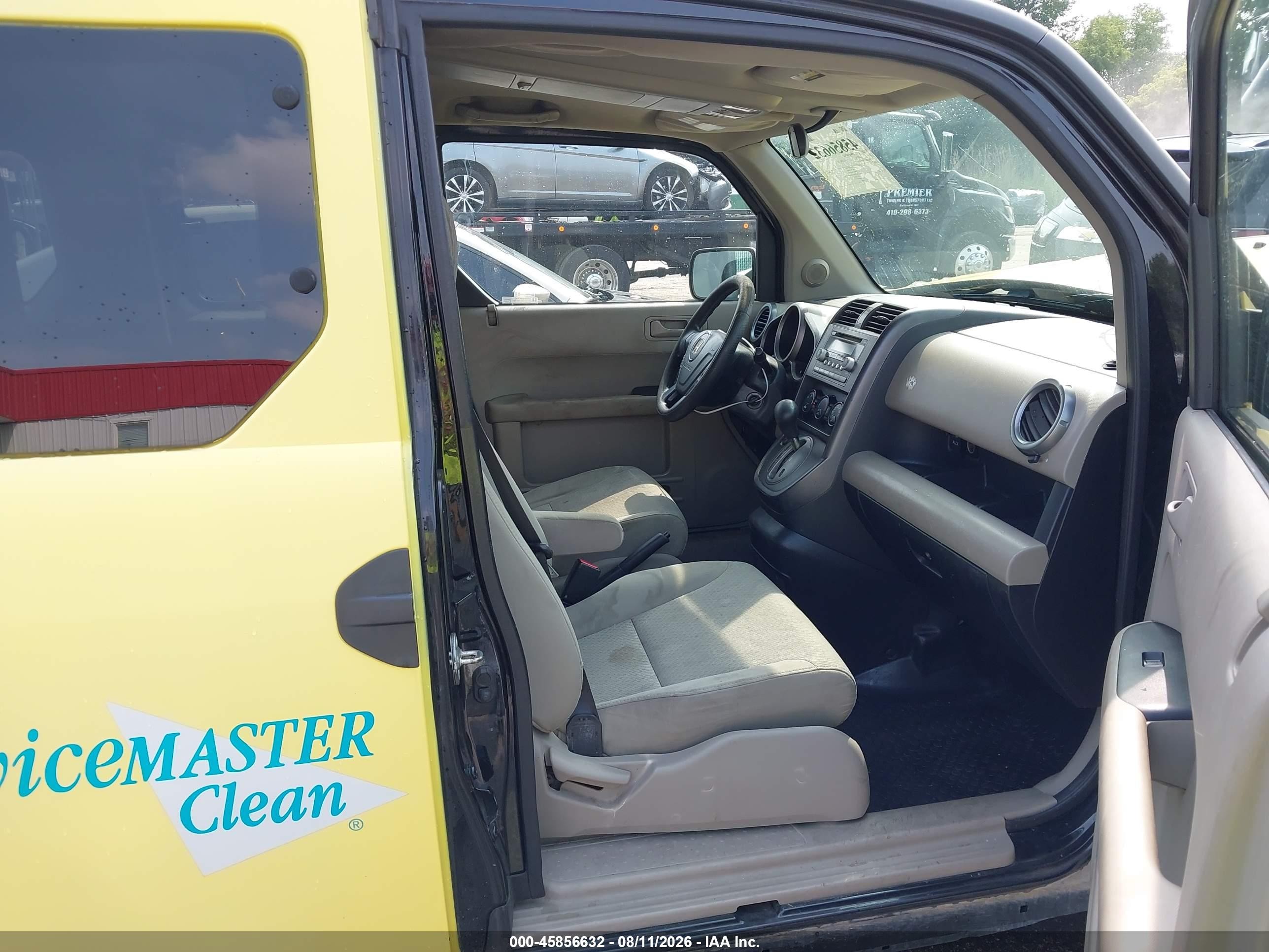 2010 Honda Element Ex Yellow vin: 5J6YH2H70AL006125