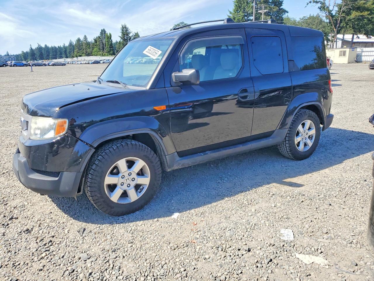 2011 Honda Element Ex Black vin: 5J6YH2H70BL000214