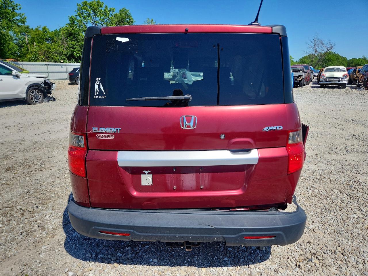 2011 Honda Element Ex Темно-бордовый vin: 5J6YH2H70BL002500
