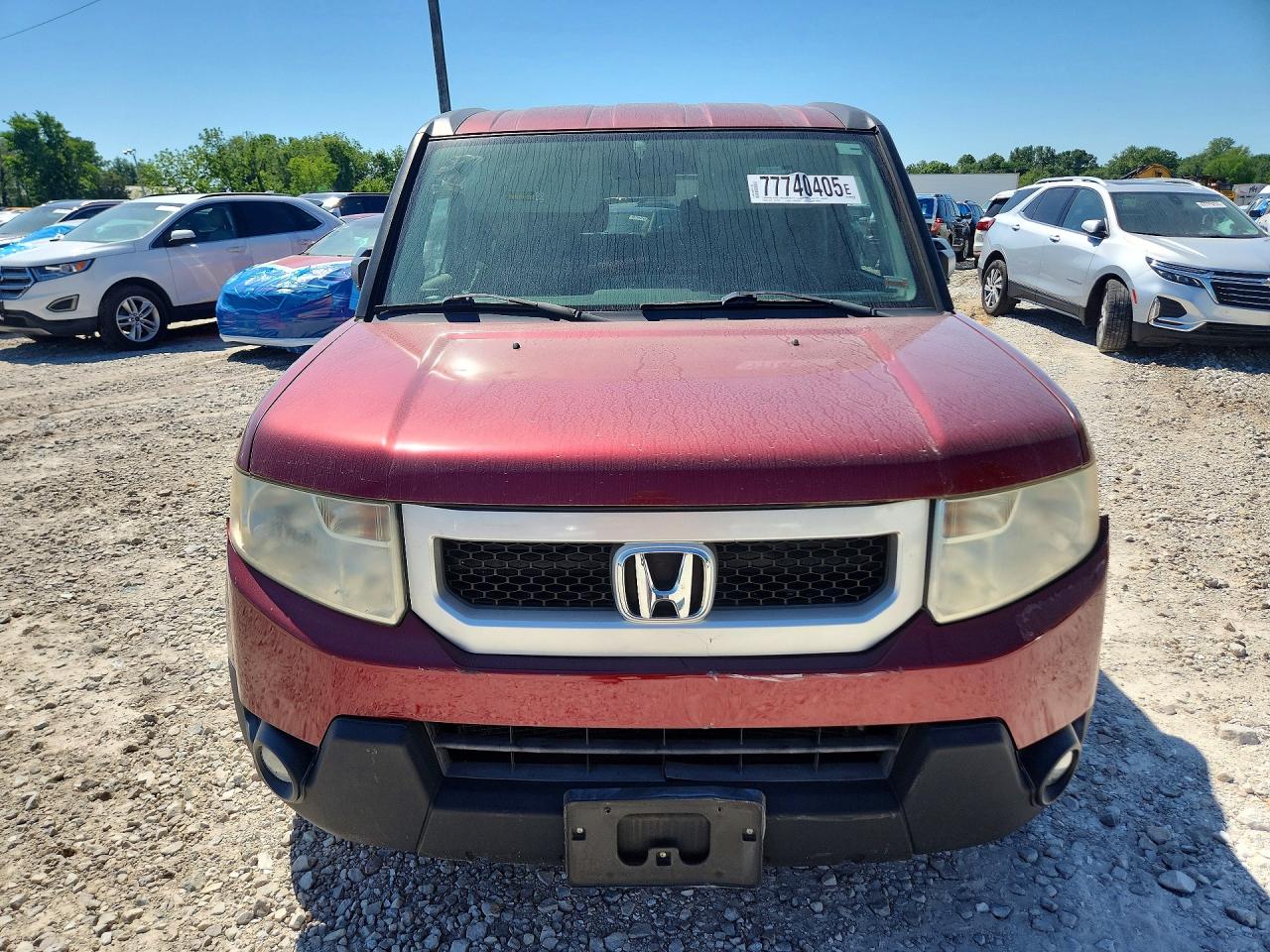 2011 Honda Element Ex Темно-бордовый vin: 5J6YH2H70BL002500