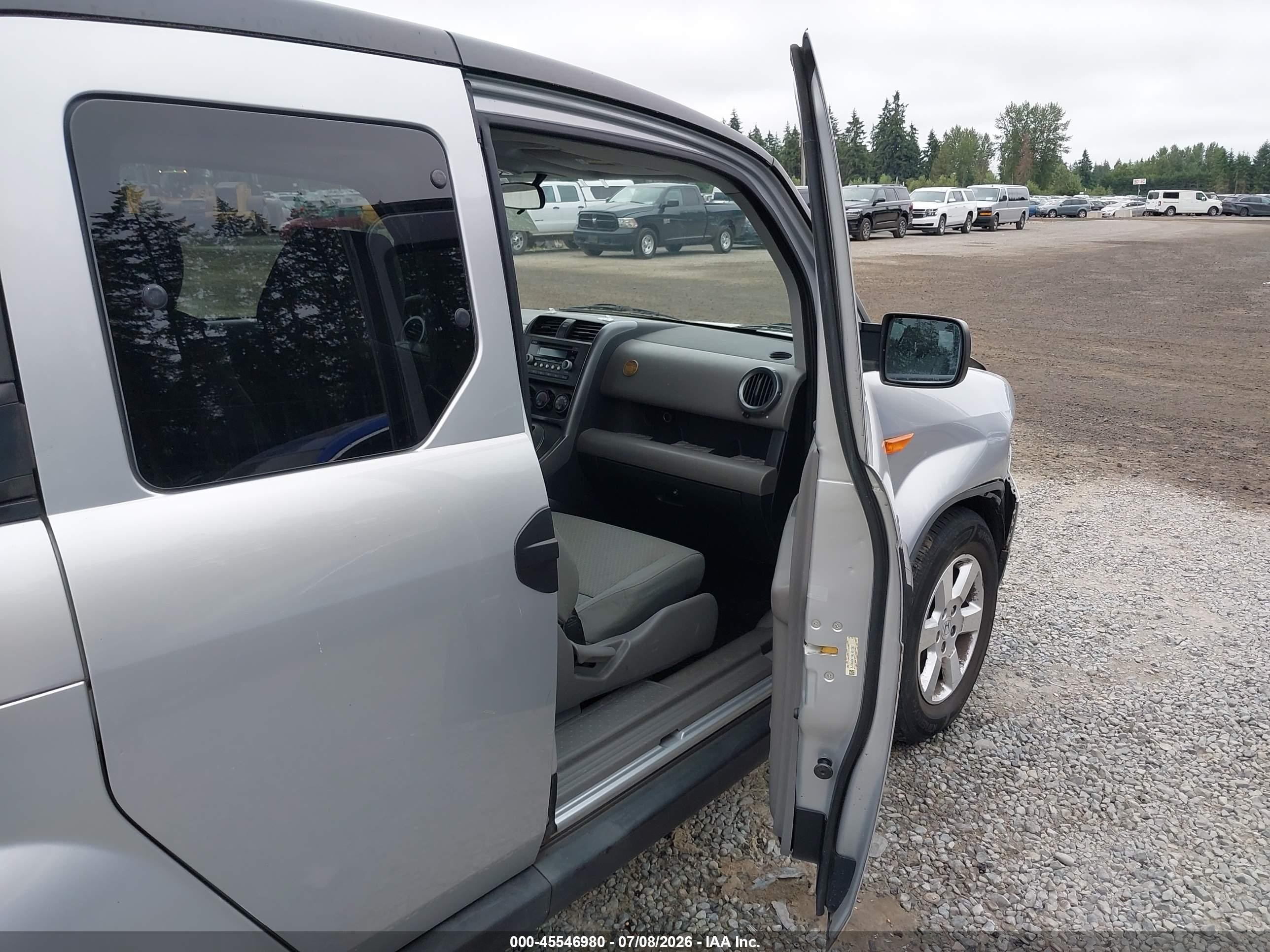 2011 Honda Element Ex Silver vin: 5J6YH2H70BL007065