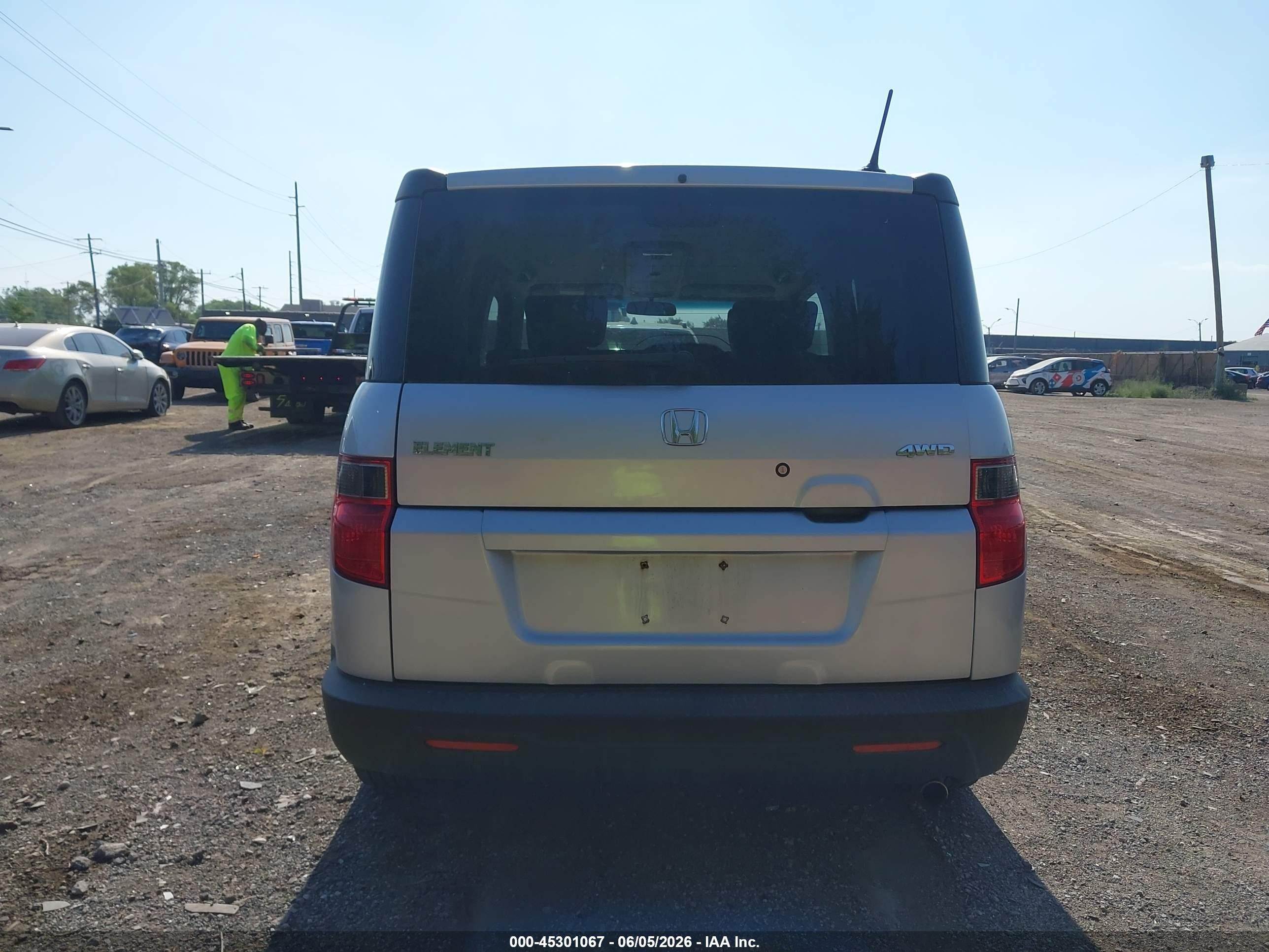 2010 Honda Element Ex Silver vin: 5J6YH2H72AL005767