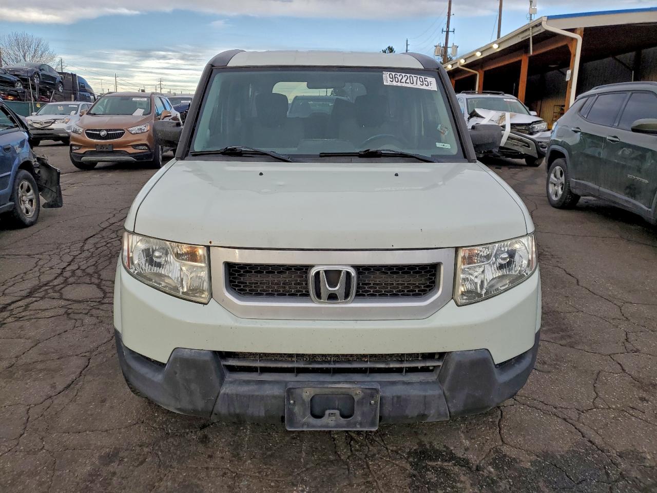 2010 Honda Element Ex Green vin: 5J6YH2H72AL006286