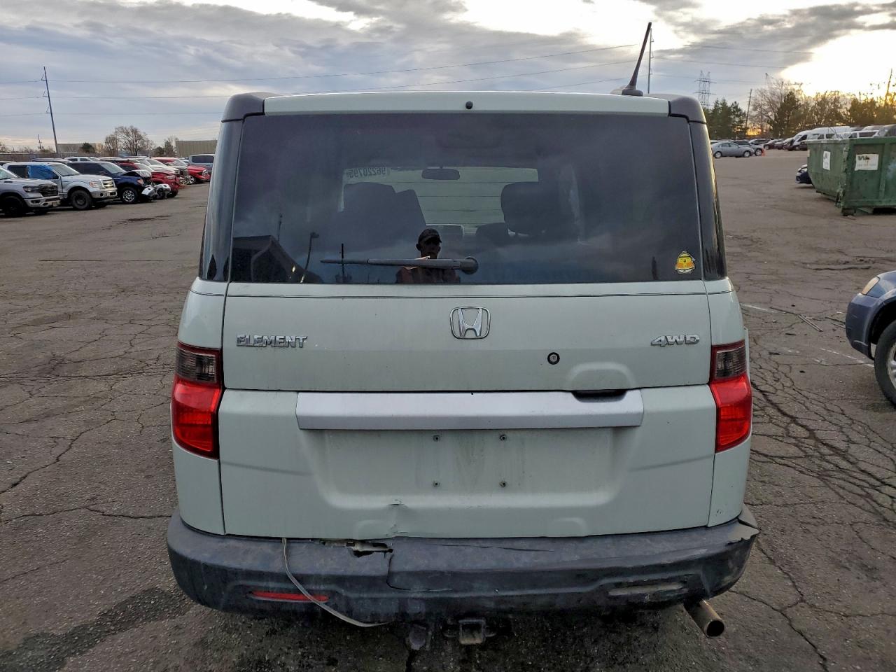 2010 Honda Element Ex Green vin: 5J6YH2H72AL006286