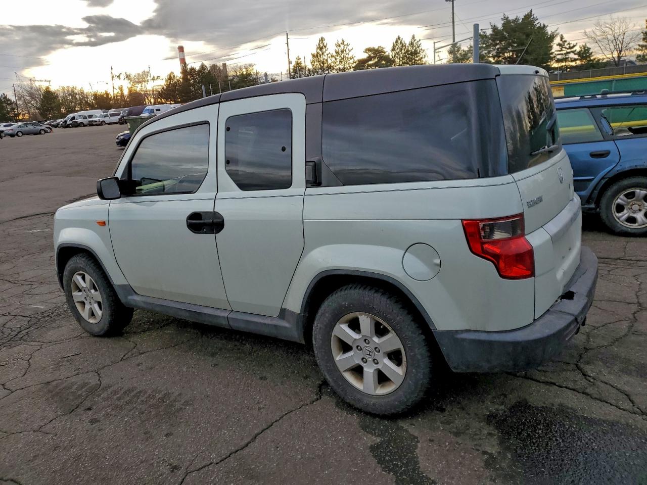 2010 Honda Element Ex Green vin: 5J6YH2H72AL006286