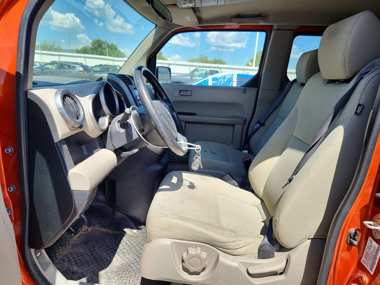 2010 Honda Element Ex Orange vin: 5J6YH2H72AL009253