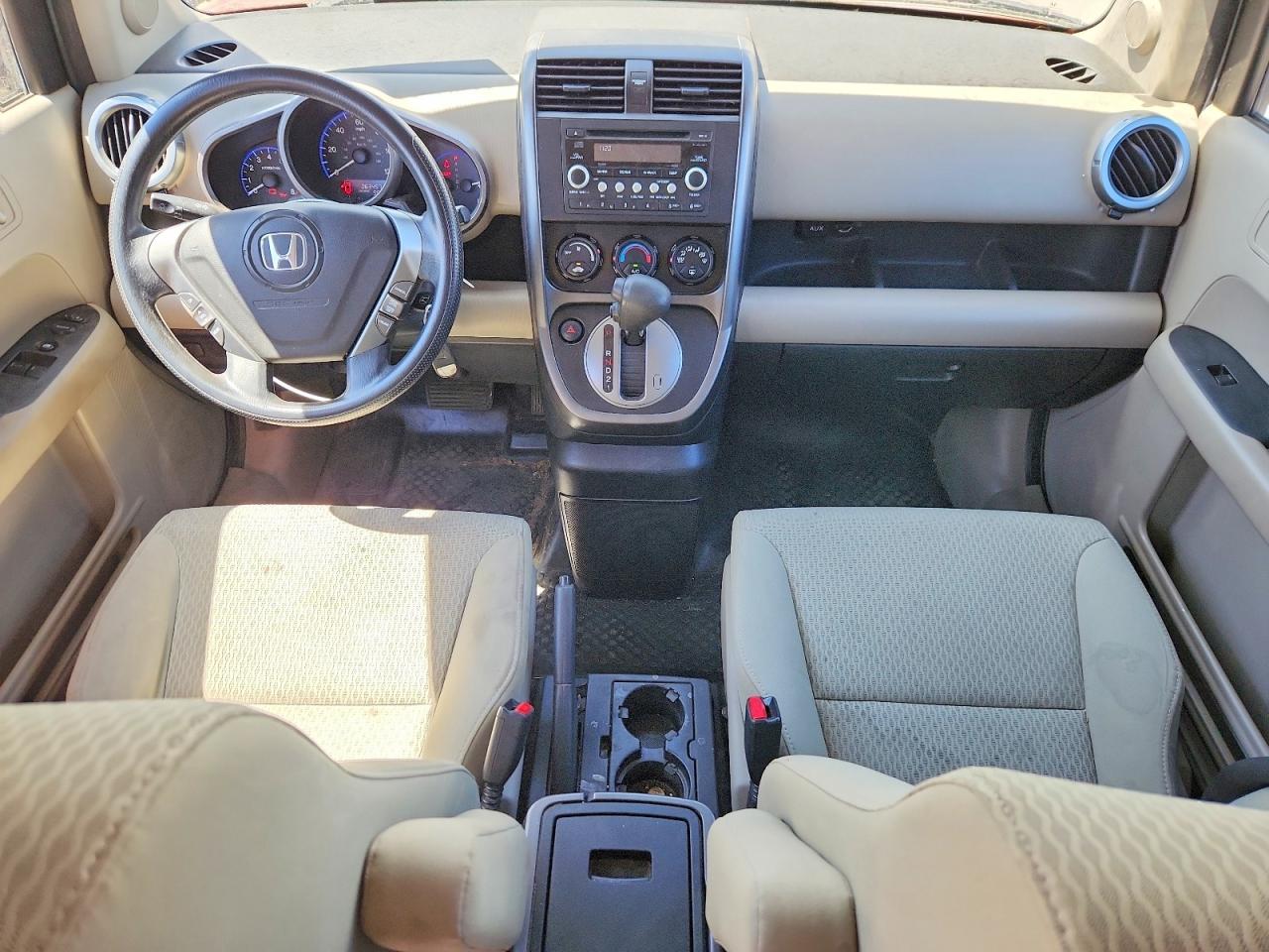 2010 Honda Element Ex Orange vin: 5J6YH2H72AL009253