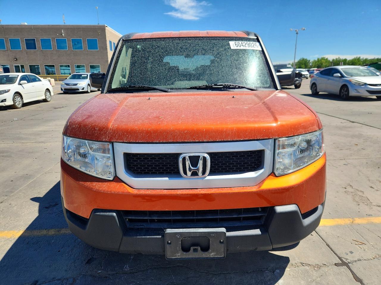 2010 Honda Element Ex Orange vin: 5J6YH2H72AL009253