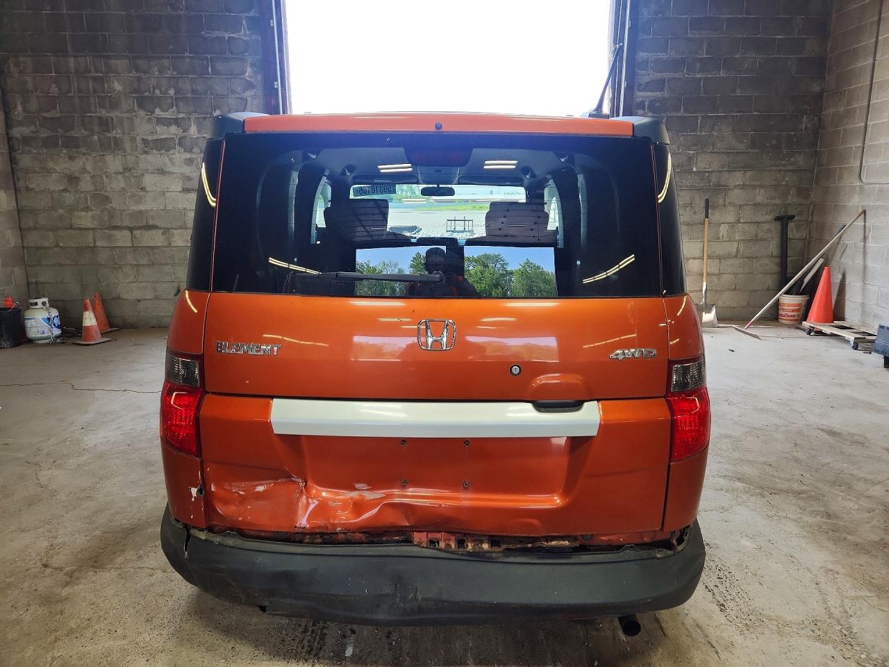2010 Honda Element Ex Orange vin: 5J6YH2H73AL004384