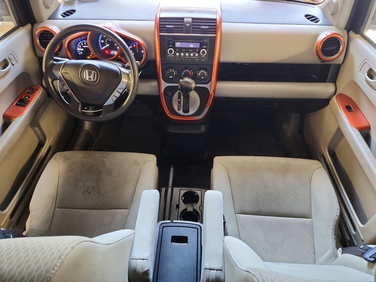 2010 Honda Element Ex Orange vin: 5J6YH2H73AL004384