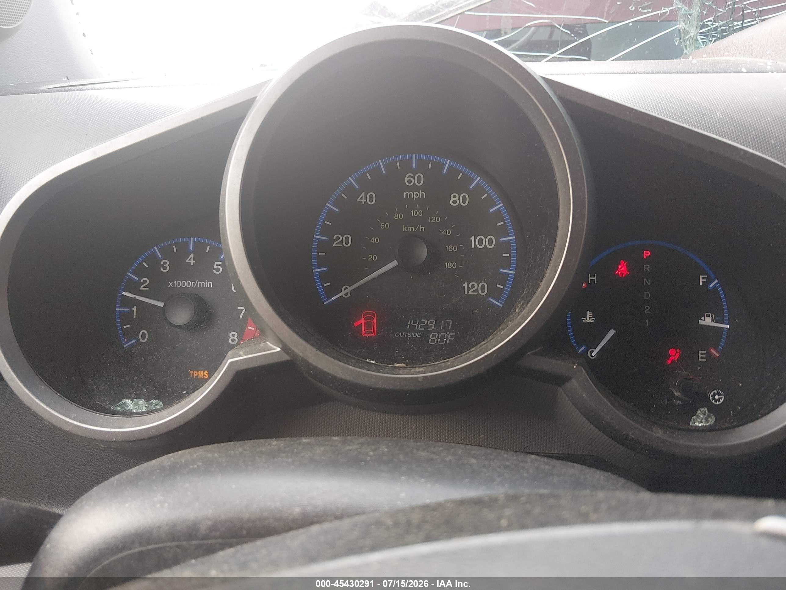 2010 Honda Element Ex Red vin: 5J6YH2H73AL008869