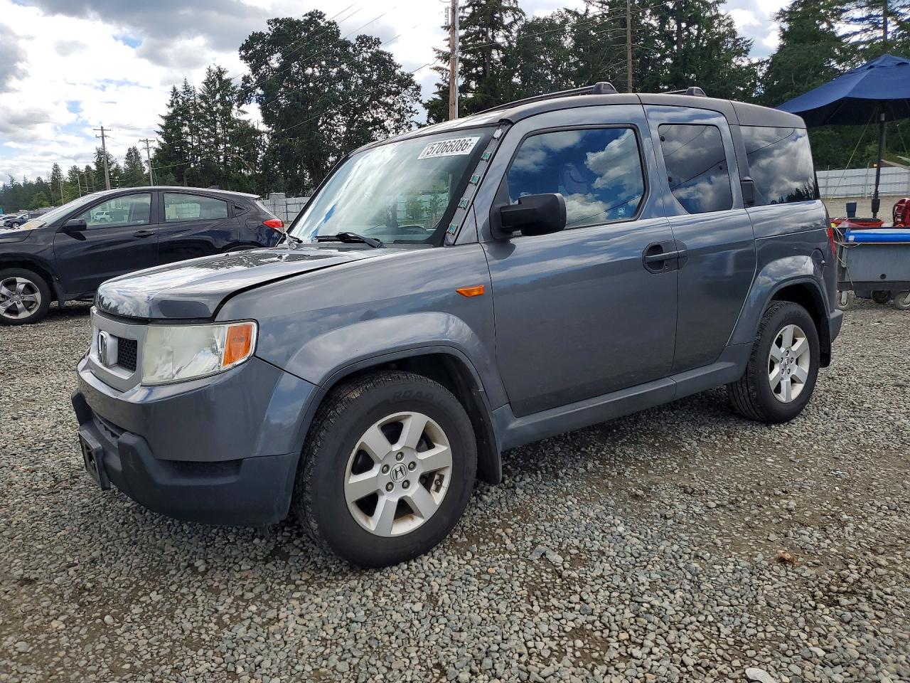 2010 Honda Element Ex Угольный vin: 5J6YH2H73AL009147