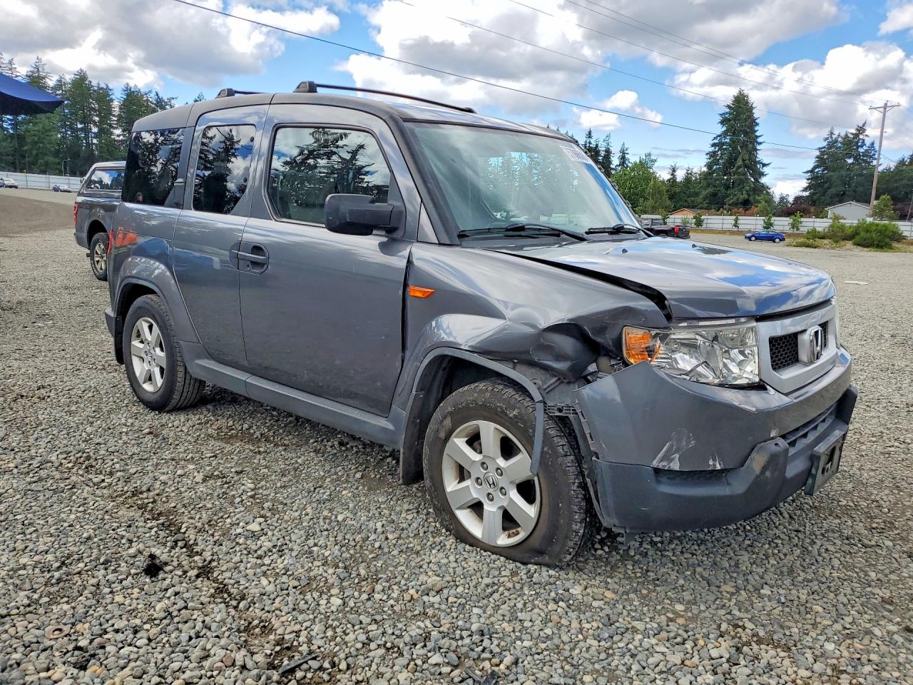 2010 Honda Element Ex Charcoal vin: 5J6YH2H73AL009147