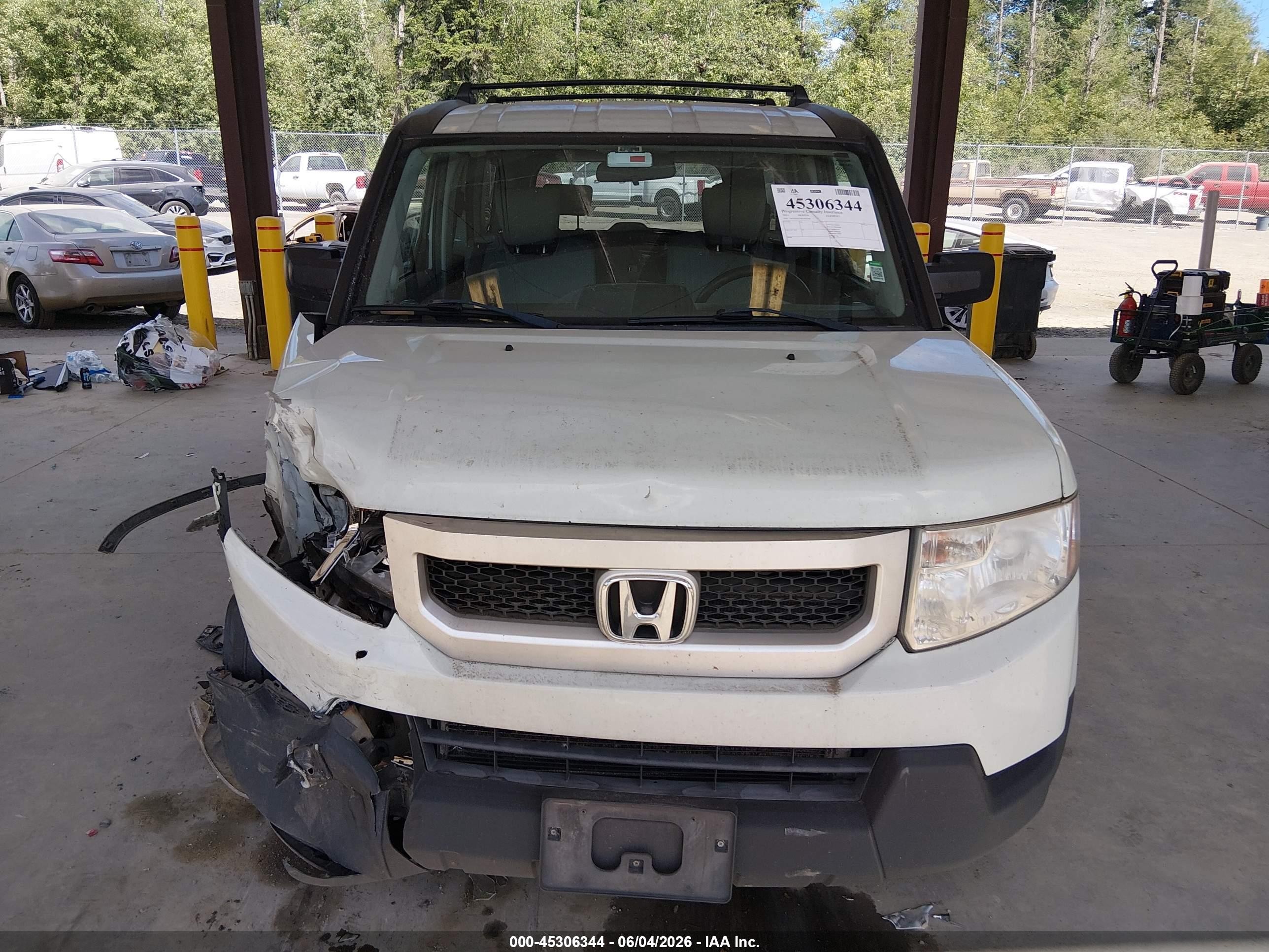 2011 Honda Element Ex Teal vin: 5J6YH2H73BL003348