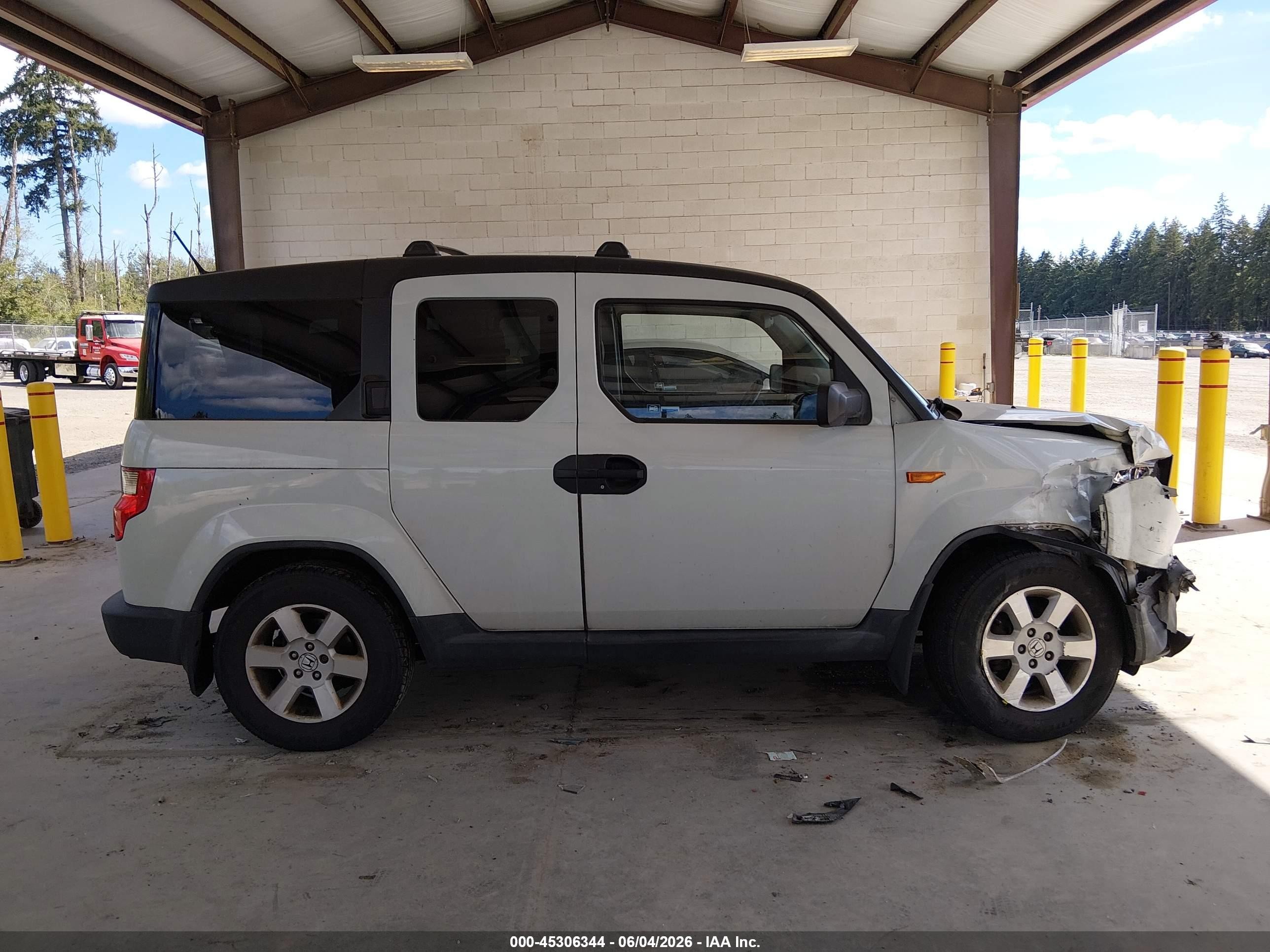 2011 Honda Element Ex Teal vin: 5J6YH2H73BL003348