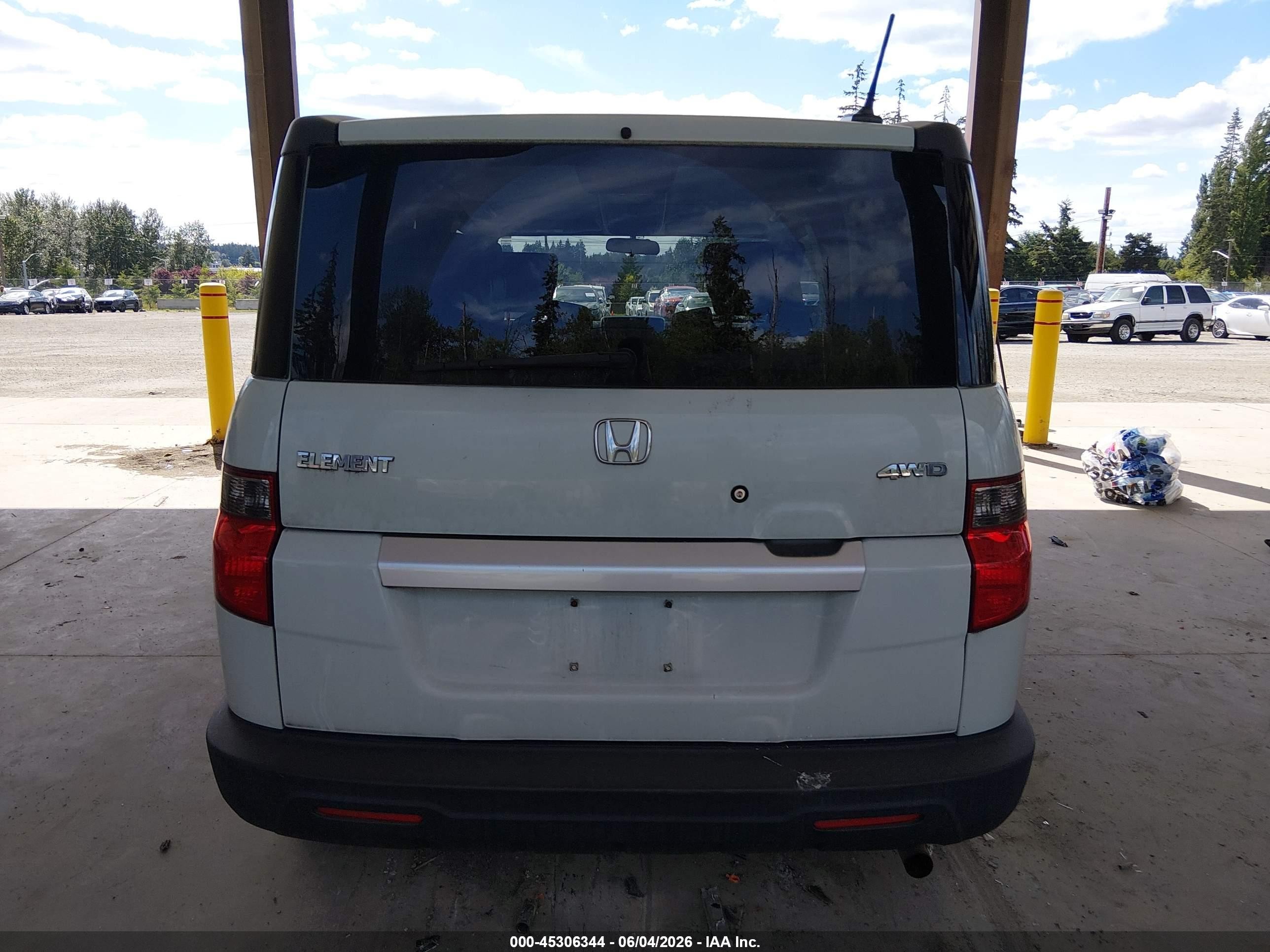 2011 Honda Element Ex Teal vin: 5J6YH2H73BL003348