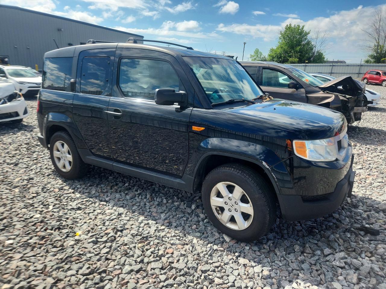 2010 Honda Element Ex Black vin: 5J6YH2H74AL005978