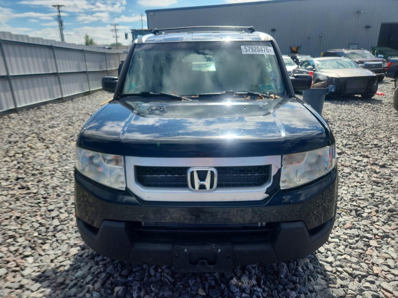 2010 Honda Element Ex Black vin: 5J6YH2H74AL005978