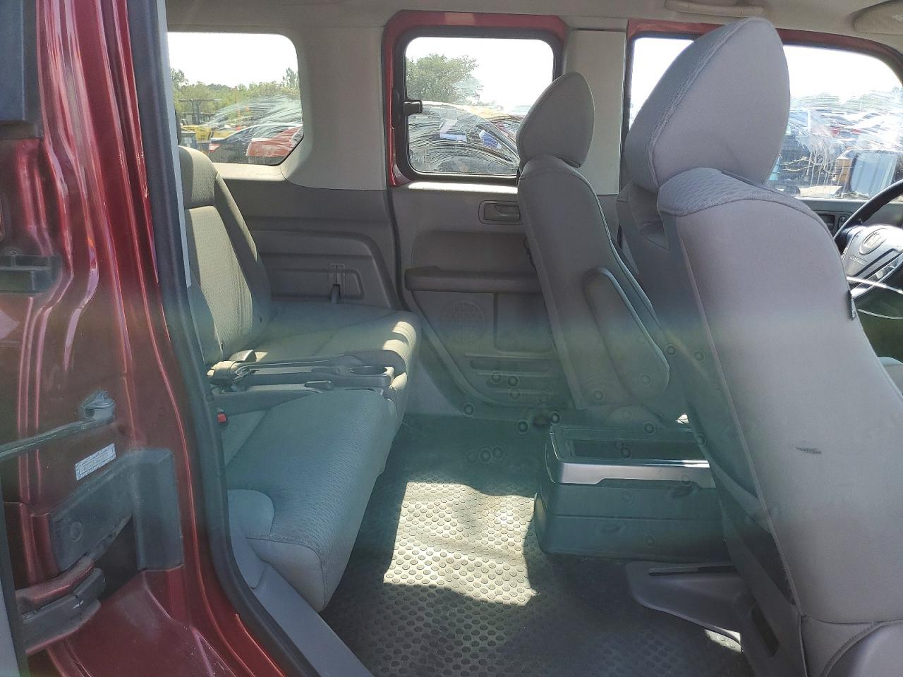 2010 Honda Element Ex Бордовый vin: 5J6YH2H74AL008704