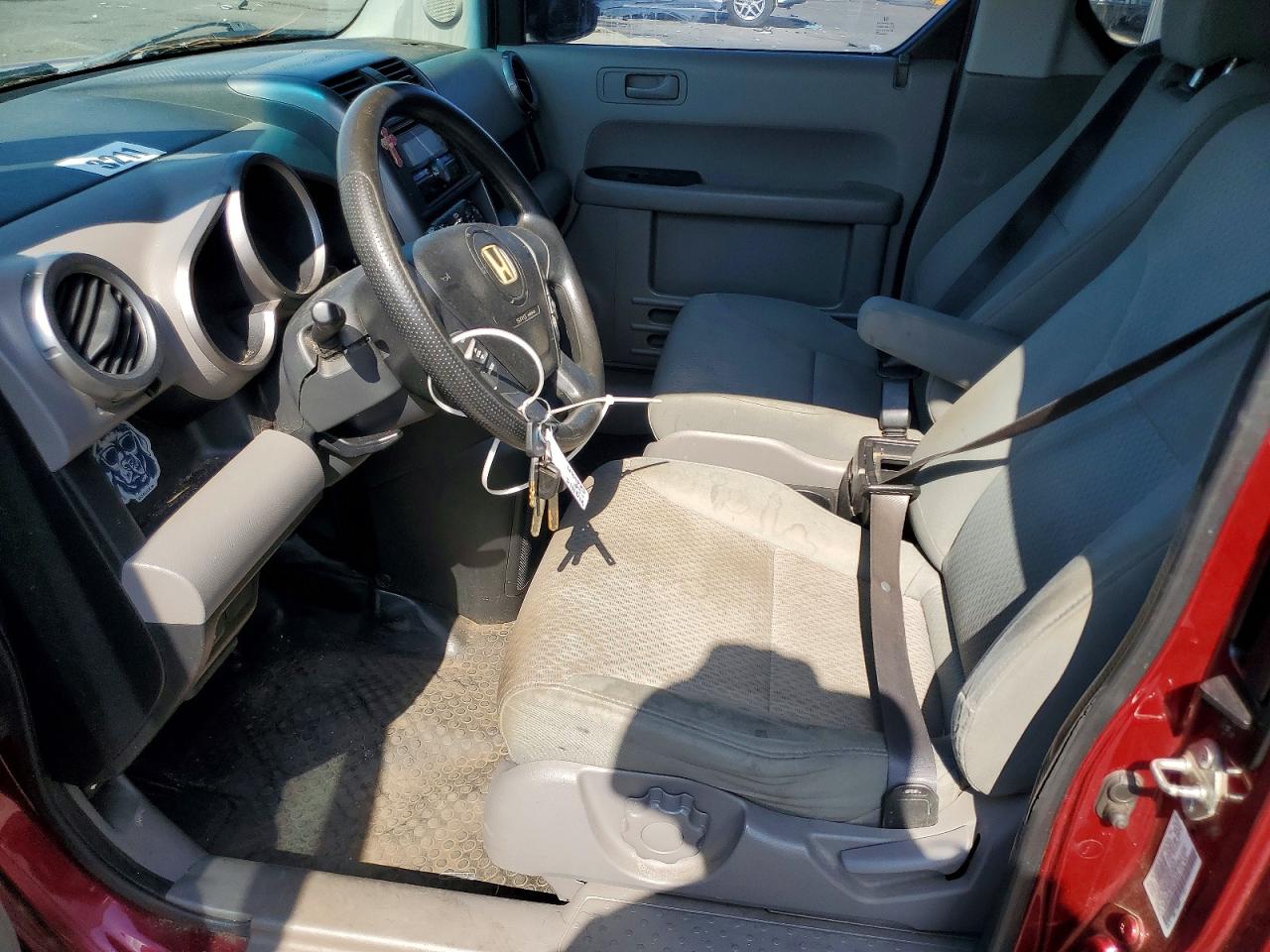 2010 Honda Element Ex Бордовый vin: 5J6YH2H74AL008704