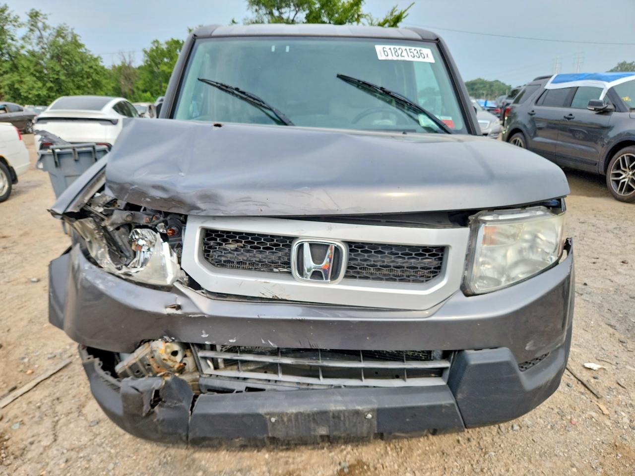 2011 Honda Element Ex Серый vin: 5J6YH2H74BL005996