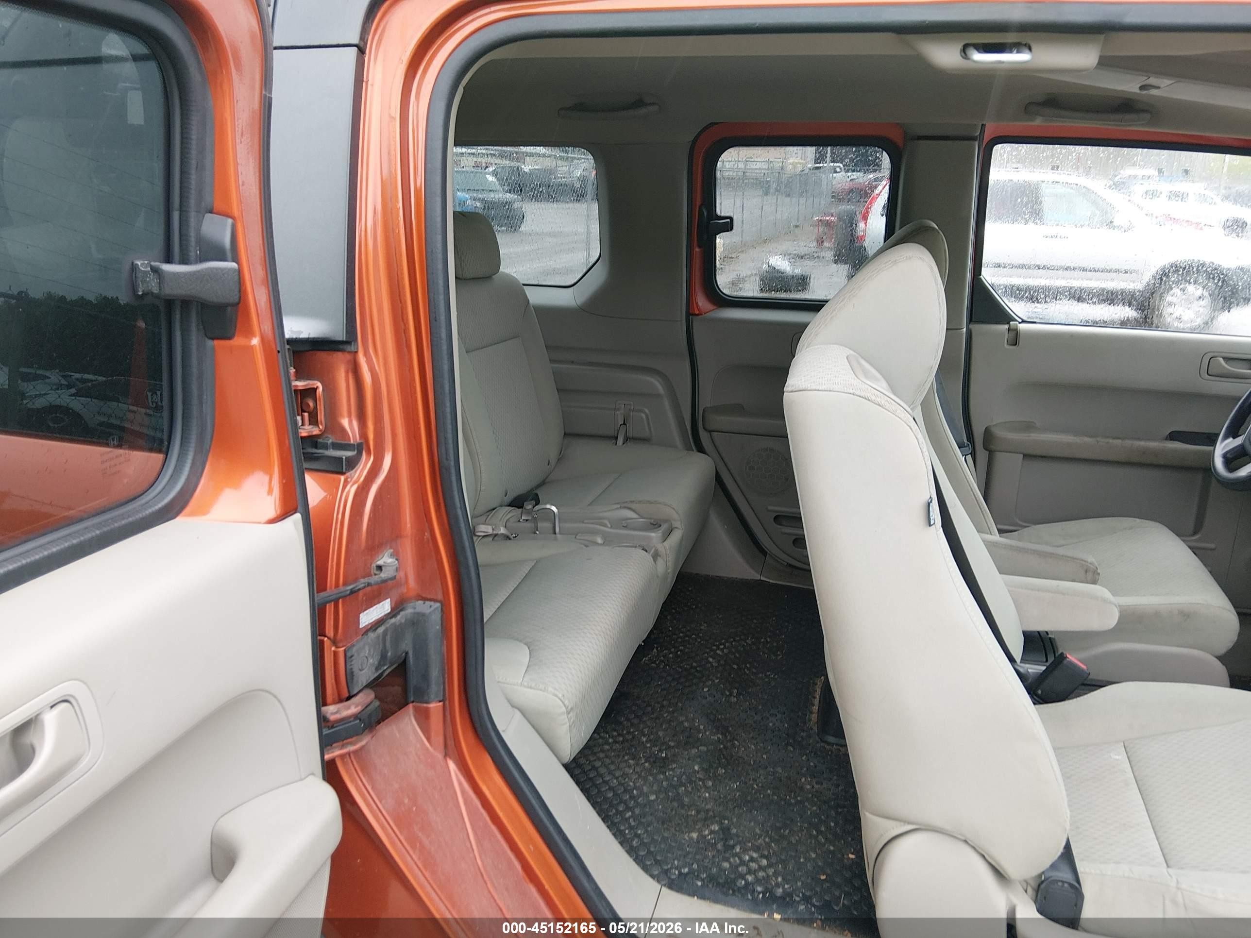 2010 Honda Element Ex Orange vin: 5J6YH2H75AL000904