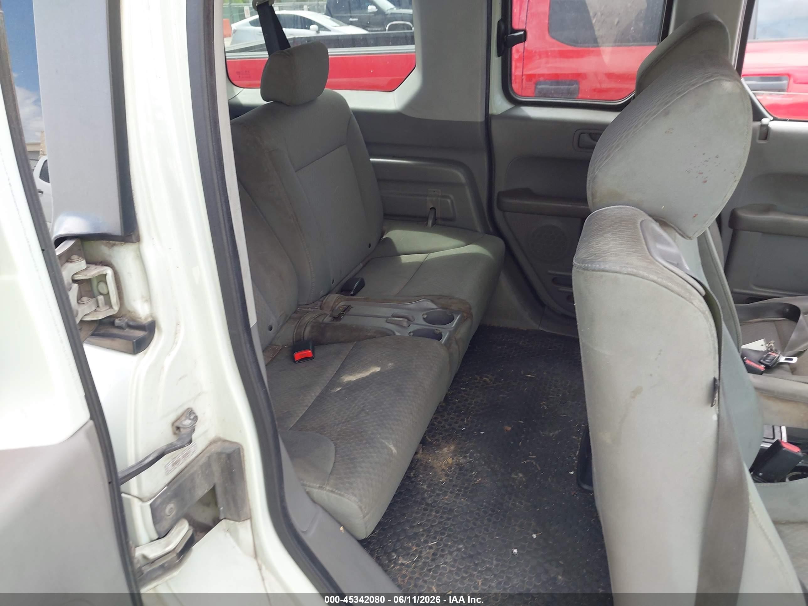 2010 Honda Element Ex White vin: 5J6YH2H75AL006475