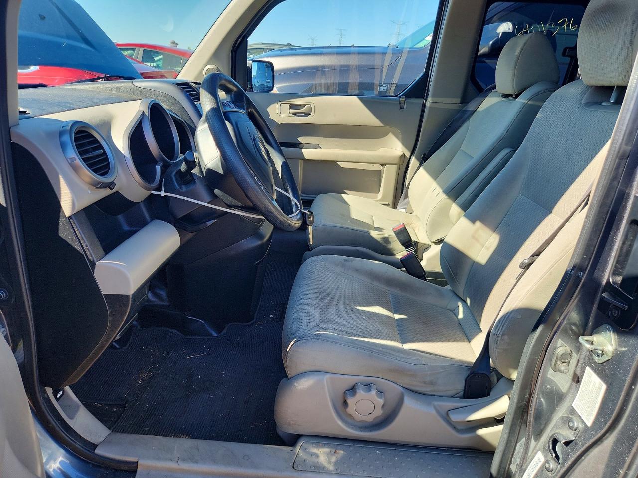 2010 Honda Element Ex Gray vin: 5J6YH2H75AL008257