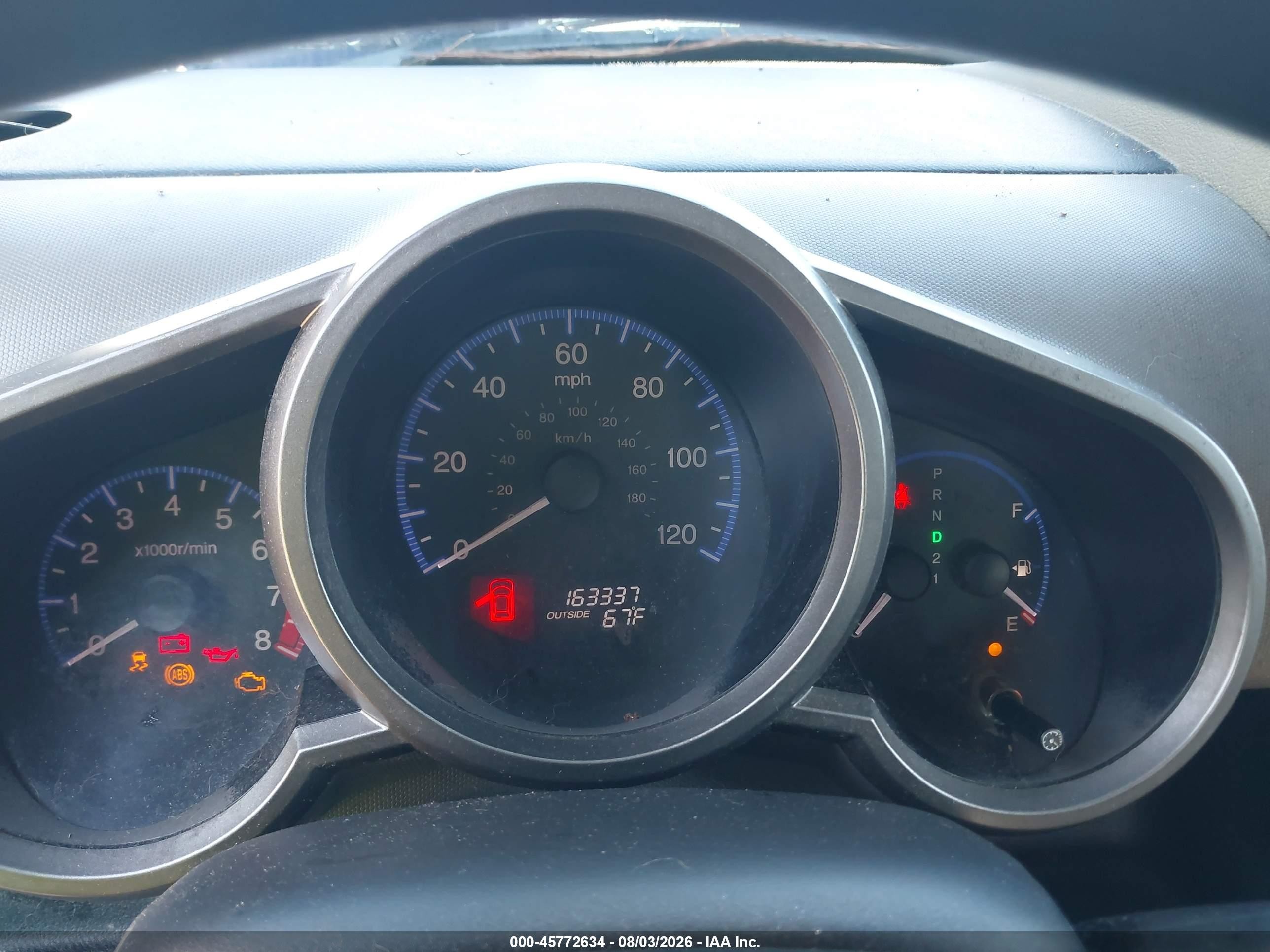 2010 Honda Element Ex Silver vin: 5J6YH2H76AL001009