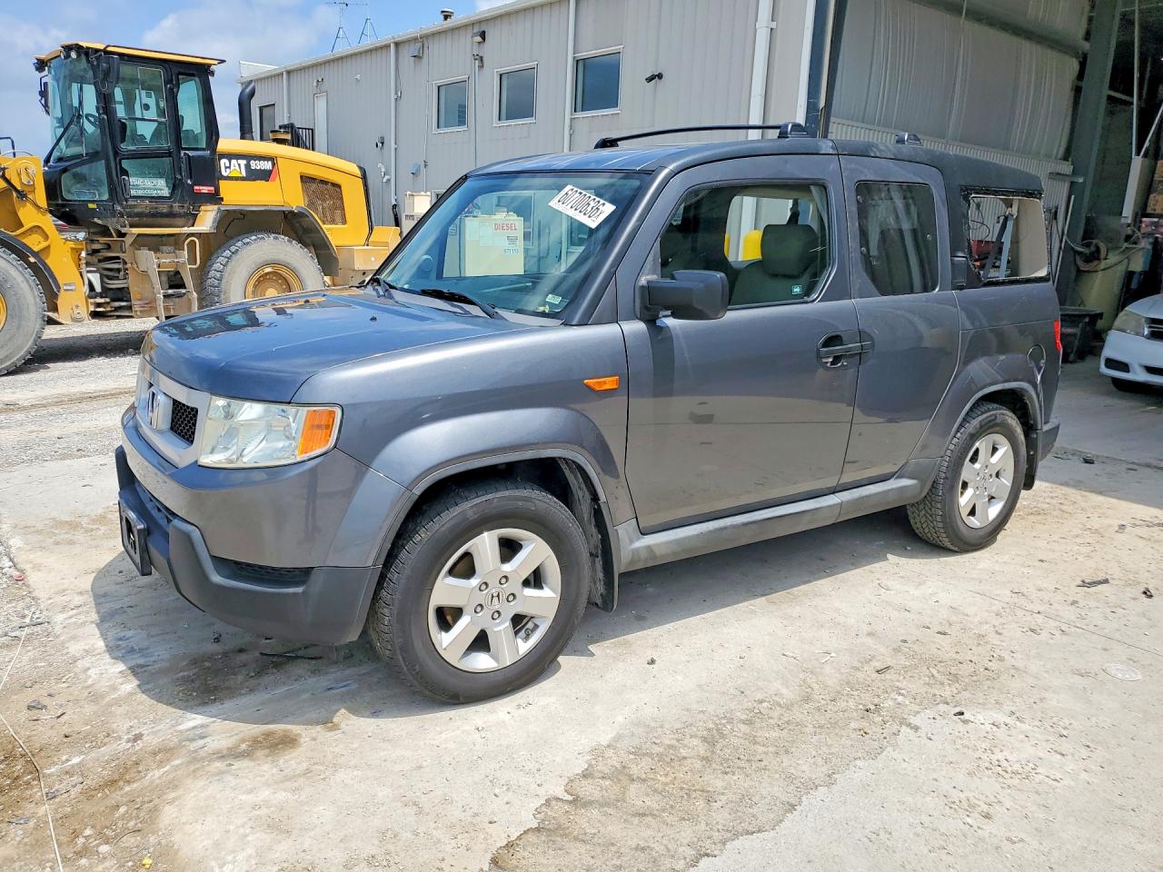 2010 Honda Element Ex Серый vin: 5J6YH2H76AL001396