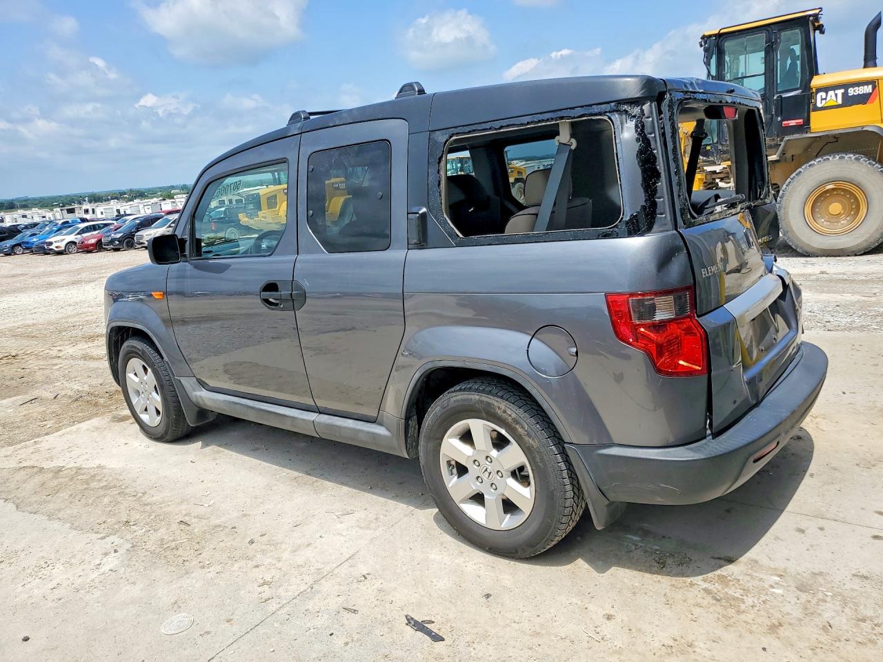 2010 Honda Element Ex Серый vin: 5J6YH2H76AL001396
