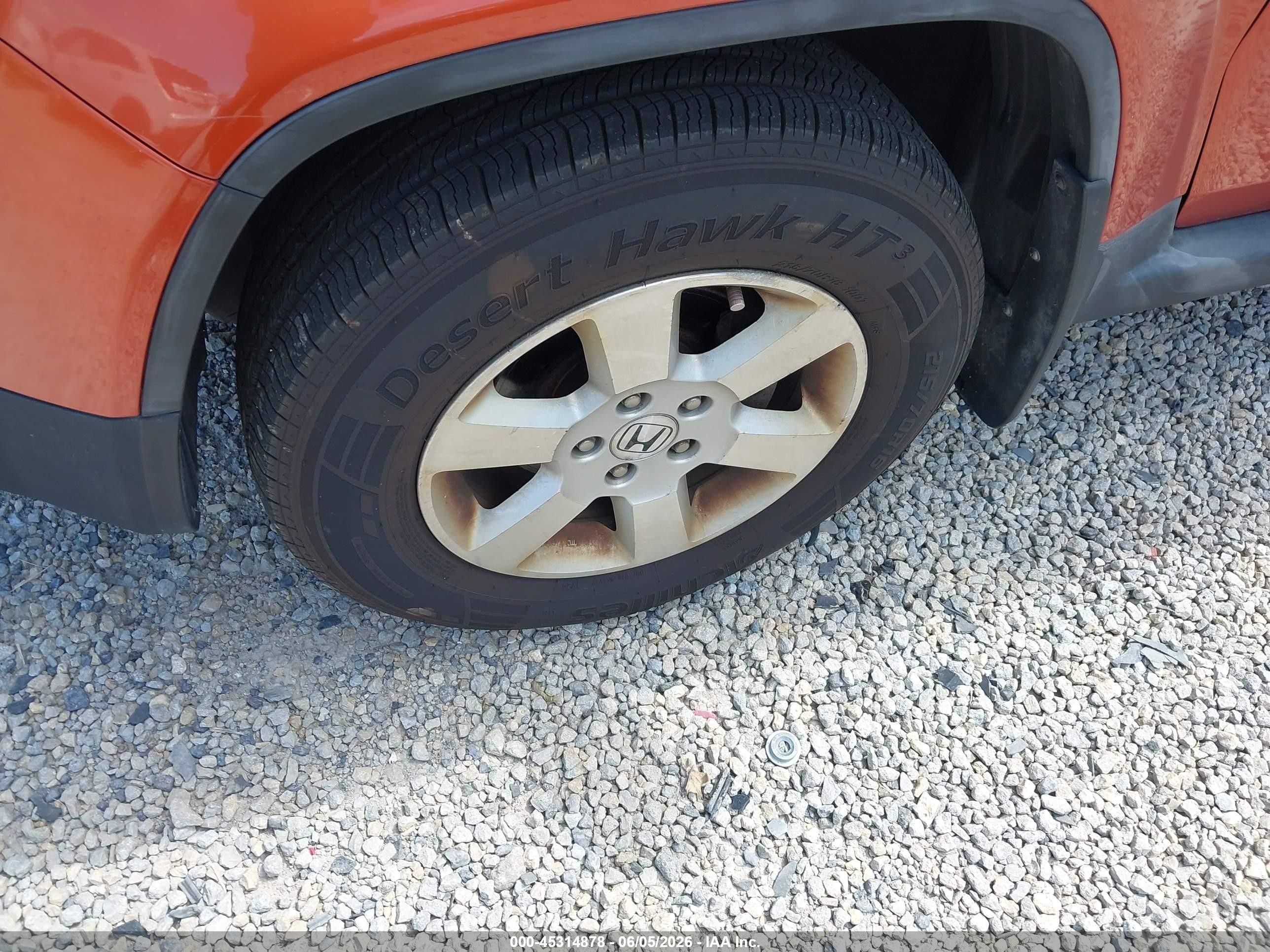 2010 Honda Element Ex Orange vin: 5J6YH2H76AL006596