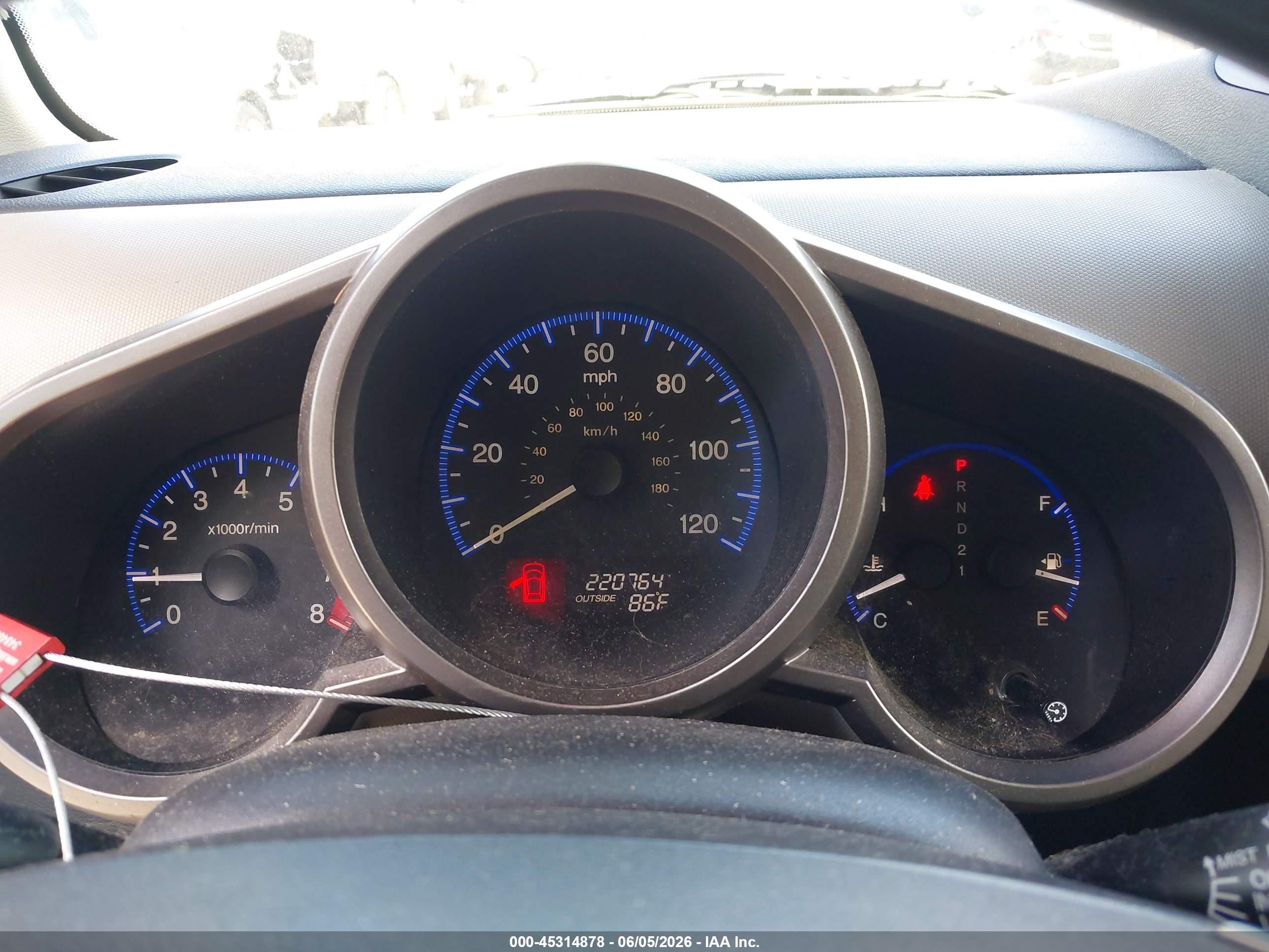 2010 Honda Element Ex Orange vin: 5J6YH2H76AL006596