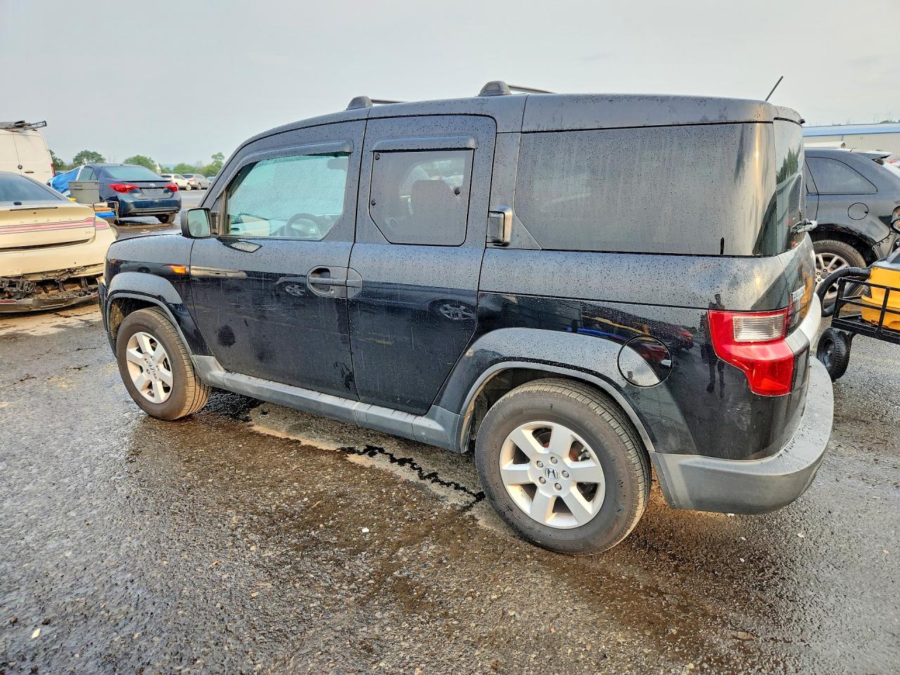 2011 Honda Element Ex Black vin: 5J6YH2H76BL007247