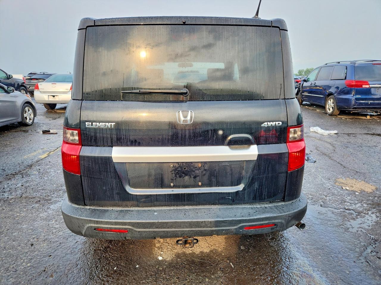 2011 Honda Element Ex Black vin: 5J6YH2H76BL007247