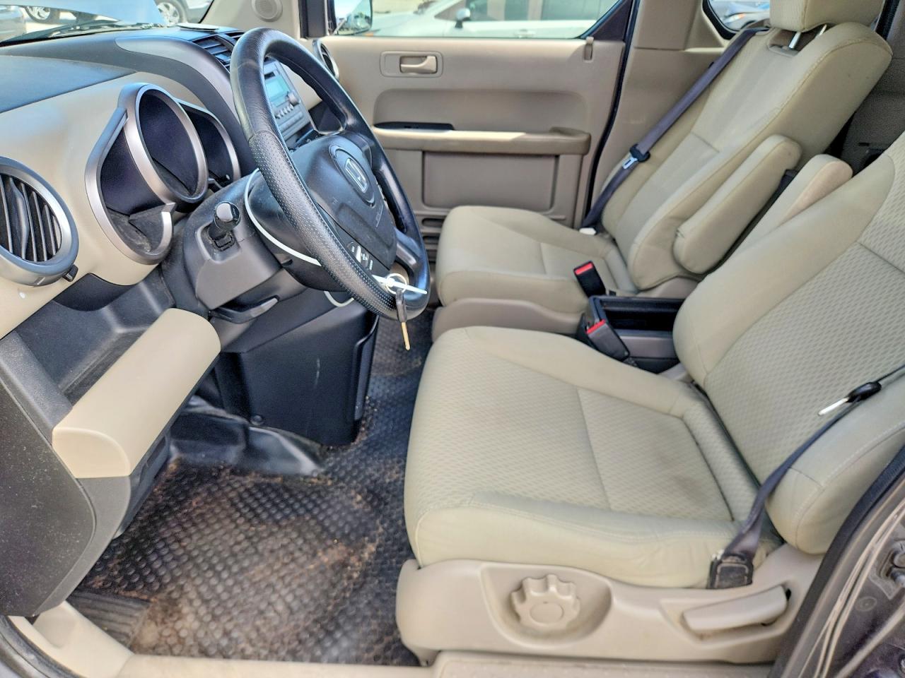 2011 Honda Element Ex Gray vin: 5J6YH2H76BL007314