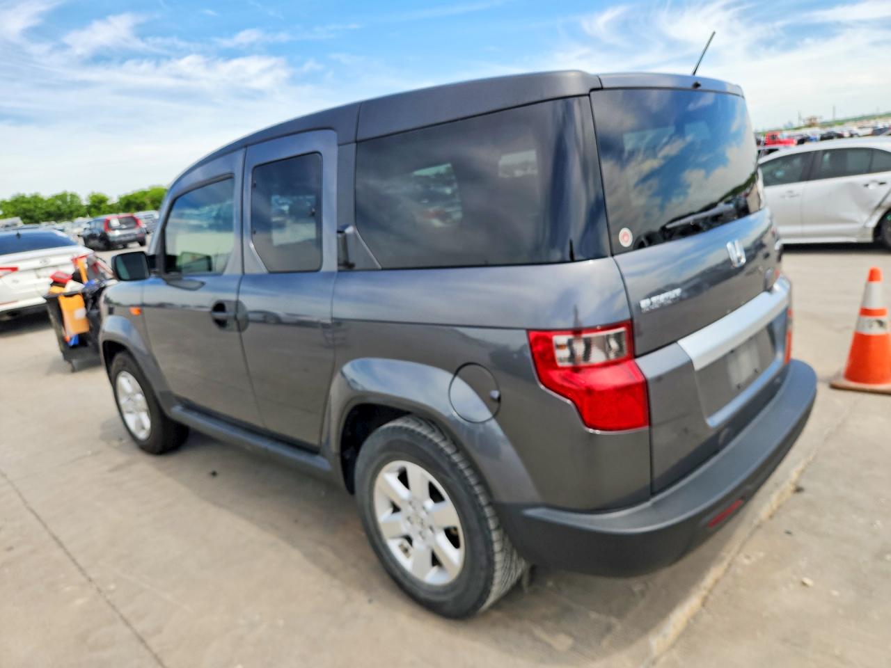 2011 Honda Element Ex Gray vin: 5J6YH2H76BL007314