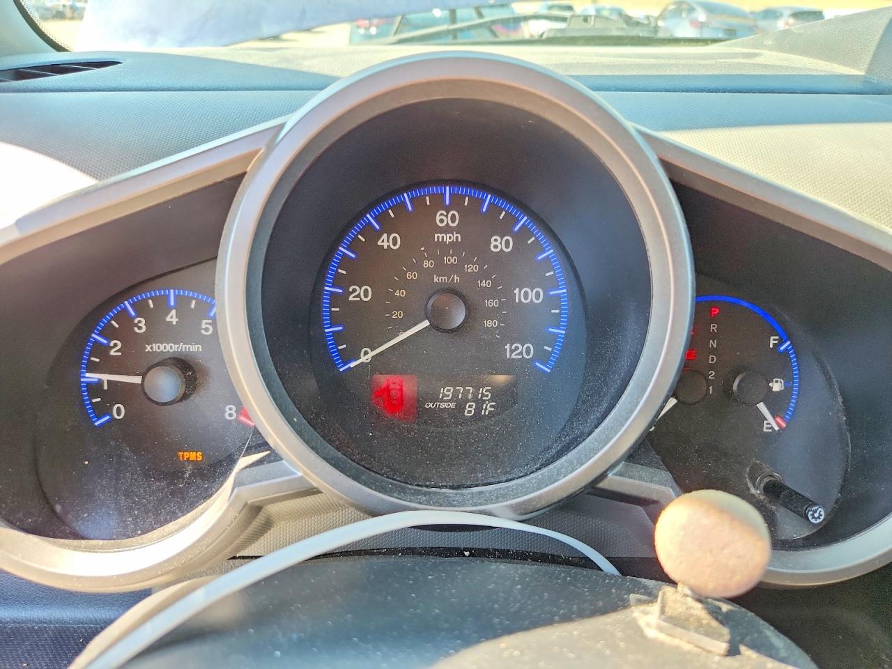 2010 Honda Element Ex Blue vin: 5J6YH2H77AL007952